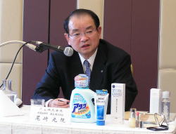 花王・尾崎社長が重点施策発表　変化の本質見極め高付加価値化達成へ