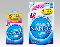 ライオン、｢トップＮＡＮＯＸ｣改良　“ニオイ汚れ”を更に落とす
