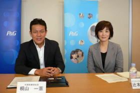 Ｐ＆Ｇが記者会見　10／11会計年度は売上・数量とも１ケタ後半の伸長率