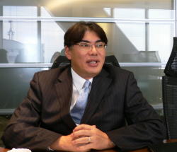 Ｐ＆Ｇ、朝田本部長が会見　売上高・出荷量ともに好調を堅持