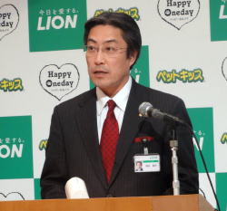ライオン商事、春新製品発表会開催　「成熟市場からの脱皮へ」