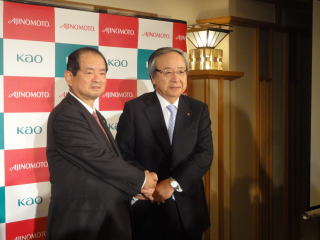 花王、味の素が事業提携　生活改善カウンセリングを充実