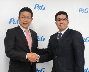 Ｐ＆Ｇ・ジャパン　桐山社長、奥山次期社長が記者会見開く