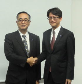 プラネット、田上社長、玉生会長が会見　「第２のインフラづくりを推進」