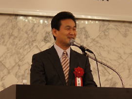 大阪卸組合、辛坊治郎氏を招いて組合員研修セミナー開催