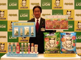 ライオン商事、ペット新製品発表会「１週間オーラルケアプログラム」提案