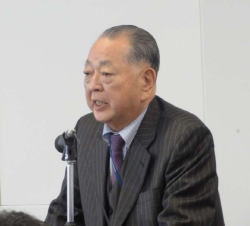 全卸連、卸流通アカデミー第3期日3日目講義　J-NET中央・関根社長が講演