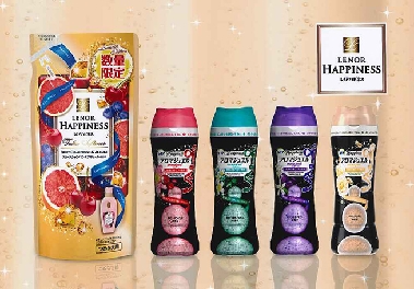 Ｐ＆Ｇ、柔軟剤「レノアハピネス」から夏限定の新しい香り発売