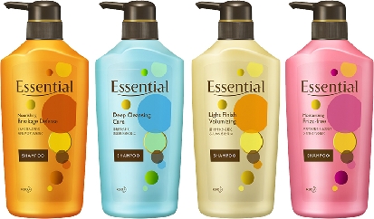 花王、「エッセンシャル」を台湾・シンガポール・香港で改良発売