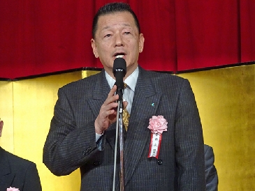 15年新年会　首都圏卸合同　「出迎え三歩、見送り七歩」の気持ちが大切