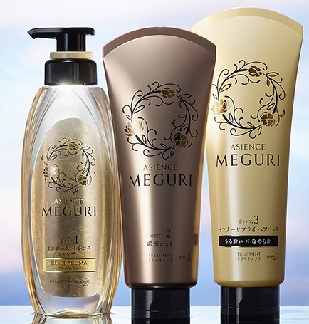 花王、「アジエンス」から新シリーズ「ASIENCE MEGURI」新発売