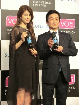 サンスター、霧状スタイリング剤「ＶＯ５ヘアデザインクリエイター」発表