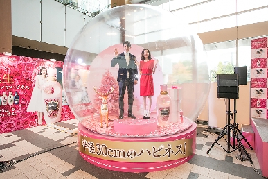 Ｐ＆Ｇ、「レノアハピネス　半径30cmのハピネスドーム」イベント開催