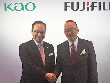 花王と富士フイルム、非反応型染毛料「レインボー染料」を共同開発