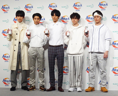 花王、「アタックＺＥＲＯ」新ＣＭ発表会　“ゼロ洗浄”を大々的に訴求