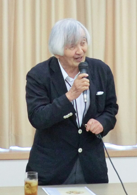 日石工組東日本支部、三木名誉理事長が傘寿迎え記念講演会開く