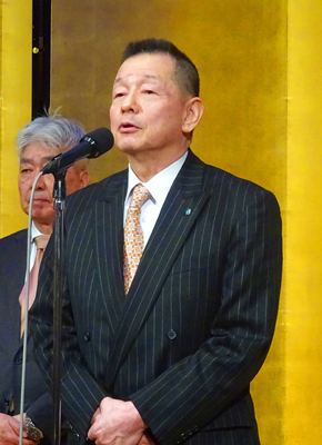 首都圏卸組合、合同賀詞交歓会開催　森友会長「若い人の育成に全力」