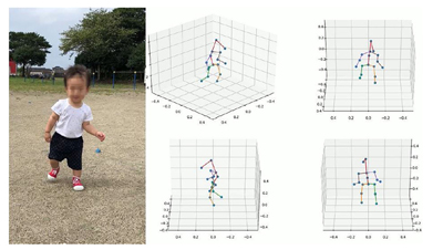 花王、「mGCC技術」を開発　2次元の動画を3次元の歩行動作として解析