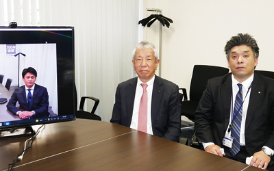 エビス、記者懇談会開く　ＡＩ・ロボット技術駆使した第2工場が貢献