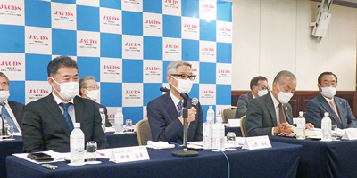 ＪＡＣＤＳ、総会後会見で池野会長が緊急提言　共同物流体制の構築を