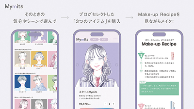 コーセー、新サービス「Mymits」始動　ＴＶＣＭも放映
