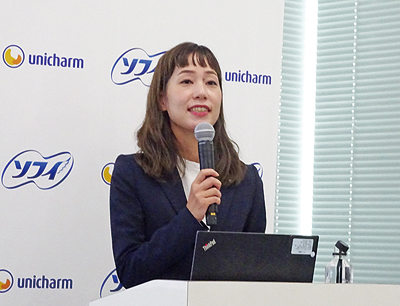 ユニ・チャーム、「ソフィ妊活おりものシート」メディア説明会開く