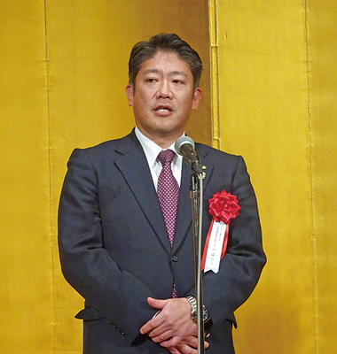 首都圏卸組合、賀詞交歓会に272人が参加　日本経済の再生に貢献を