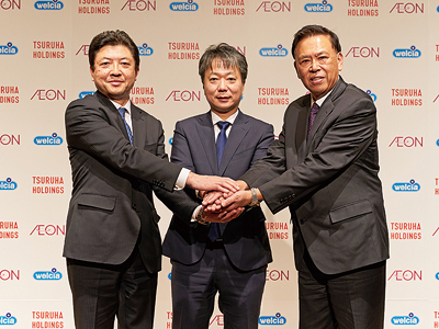イオン、ツルハHDとウエルシアHDの統合を主導　国内外での事業拡大目指す