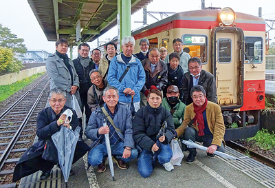 千葉卸組合、「千葉を知る会」実施　18名参加し千葉・大多喜町を散策