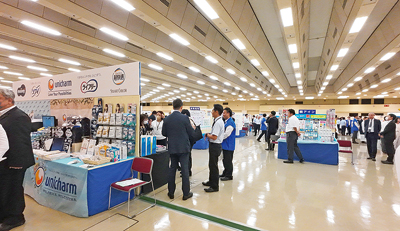 ハリマ共和物産、秋の見本市を開催し112社が出展