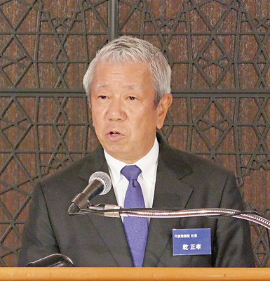 エビス、事業方針説明会開催　「尽未来」をテーマに掲げ躍進誓う