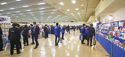 ハリマ共和物産、春の見本市開催し114社が出展　更なる効率化進める