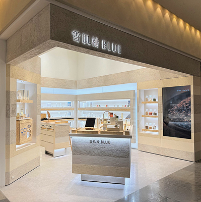 コーセー、「雪肌精 BLUE 有楽町マルイ店」オープン　内覧会開く