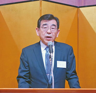 26年新年会　東海卸組合　「利他の心」が実を結ぶ年になるように