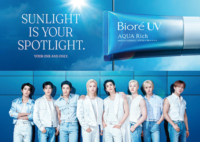 花王「ビオレ」、韓国市場参入とグローバルキャンペーンを展開