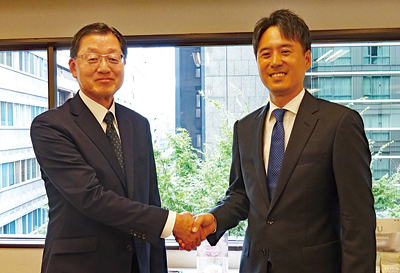 日本香堂、小仲正重社長が会見　製造・販売・広告の一体化を強化